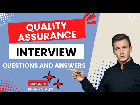 Quality Assurance Interview Questions & Answers for #Pharma #Job Seekers