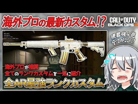 〖COD:BO6〗海外プロが使う最強ランクプレイカスタム！全ての「AR」最強カスタムを「5分間」で一気に紹介します！