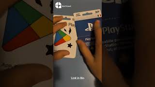 get your Gift Card Google play redeem code & Playstation #giftcards #shorts #googleplay #playstation
