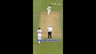 Washington Sundar takes the attack to the English bowlers with three towering sixes! #ENGvIND