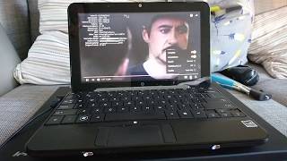 HP Mini 1000 with CloudReady (Free Chromium OS) playing YouTube Video at 480p