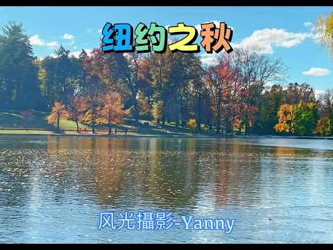 秋|天容云意写秋光，木叶半青黄。