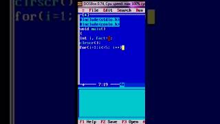 FACTORIAL OF A NUMBER USING FOR LOOP