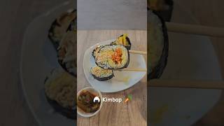 Kimbap🍙🥕#asianfood #koreanispired #quickmeals #foodlover #foodvibes #kfood #fyp #yummy #foodshorts