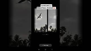 SAMSUNG💀 Roasting IPhone🤡.#galaxyai #samsungs24 #samsungs25ultra #iphoneai #iphone16promax #shorts