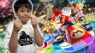レオくんがスイッチのマリオカート８をやってみた！Part19