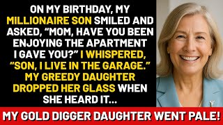 On my birthday, my millionaire son smiled and asked, “Mom, have you been enjoying the apartment...