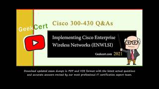 [2021.2] Latest Cisco 300-430 exam questions and answers and exam Discount codes