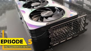 Nvidia RTX 5070 Ti Palit GameRock - Full Unboxing