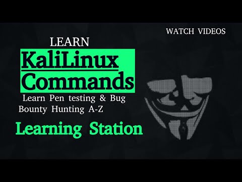 Kali Linux Basic commands&about operating system-Learn Hacking A-Z #education #kalilinux #learning