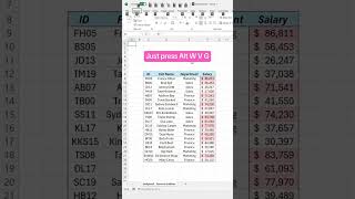 Did you know this Excel Hack! #exceltrickshots #excelshortcuts #excel #shorts #viralvideo