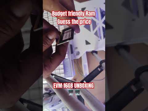 EVM 16GB RAM Unboxing! 🧠 Budget Performance Stick? | Tech First Look | #OpenMind #RAMUnboxing 😱😱😈🌆