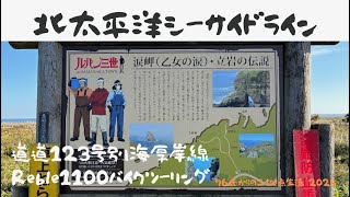 REBLE1100ソロツーリングで北海道浜中町涙岬へ #31
