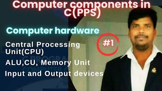 computer components |computer hardware |input and output devices I central processing unit |c I pps