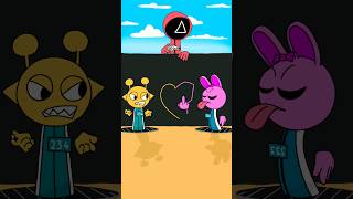 Heart Drawing Challenge - Incredibox Sprunki squid game #sprunki #animation #incrediboxsprunki