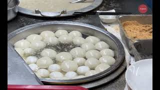 台灣街頭美食 -大橋頭麻糬冰｜ice Mochi - Taiwan Street Food|凍餅｜모치