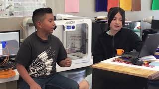 E P  Foster Stem Academy - 3-D Printer Project