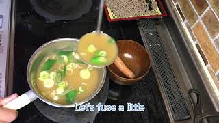 蕎麦湯を再利用する方法　How to reuse soba hot water