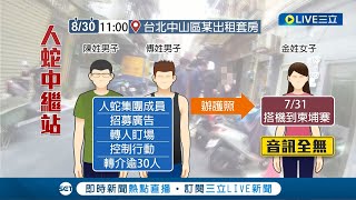 連身心障礙者都不放過...警破獲人蛇集團台灣中繼站 已有20至30人受害！ 連身心障礙者也送去柬埔寨 至今下落不明│記者 呂彥 詹蕙銘│【LIVE大現場】20220902│三立新聞台