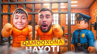 ROBLOX. OTA BOLA BIZNI QAMAB QO'YISHDI QAMOQXONAGA TUSHDIK.