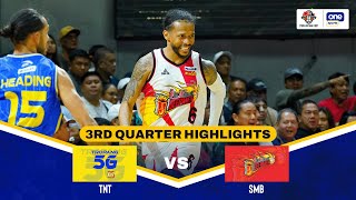 TNT vs. SAN MIGUEL | 3RD  QUARTER HIGHLIGHTS | FINALS GAME 3 | PBA SEASON 49 PHILIPPINE CUP