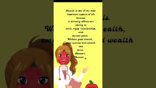 Why is Health Important? (Doctor Apple) #health #facts #animation