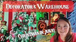 Christmas in July! 🎅 Decorator's Warehouse Opens for 2025 Holiday Season!