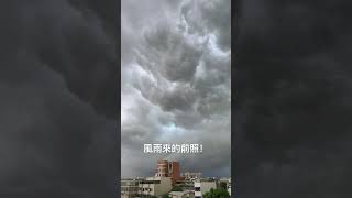 風雨來臨！ #創作 #天氣 #大雨特報