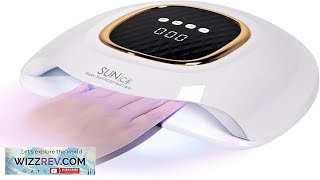 248W UV Nail Lamp Gel Nail Lamp UV Dryer with 63 Beads Review