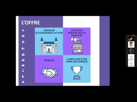 Le meet-up avec l'incubateur du patrimoine et le CMN