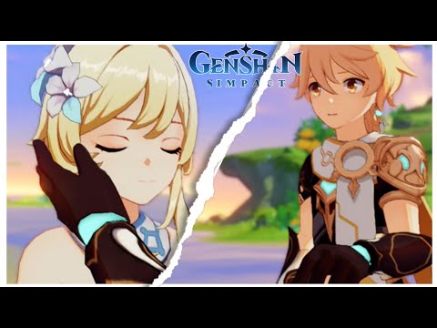 Aether Finally Meets Lumine😱|| Lumine Found Aether|| Aether and Lumine Talk|| Gaming With UBBI