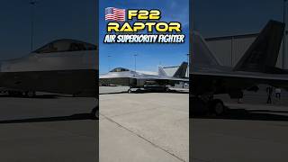 F-22 🇺🇸 Raptor 💥 Air Superiority Fighter #short #shorts #reels #fyp #reel #fypシ #usa #f22 #fly #fun