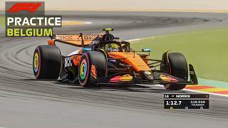 Belgian Grand Prix Practice Session F1 2025 Assetto Corsa