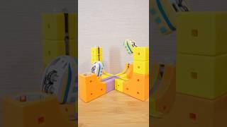 Roller Coaster! Playing with Rail Cube! #shorts