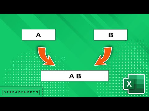 Easiest Way to Combine Cell Content in Excel ("Merge" Cells)