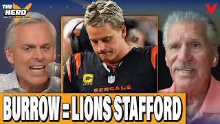 Is Joe Burrow on Bengals a new version of Matt Stafford on Lions? | Colin Cowherd NFL