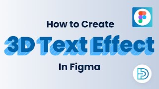 How to create 3d text in figms || 3d text effect in figma || Design Hacks