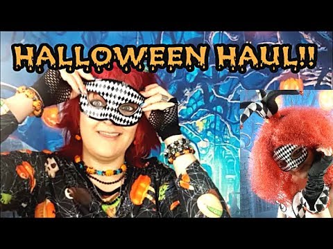 Halloween Haul 2019,  Clown Costume, Heartless Clothing, Alternative Fashion and Creepy Cute Style