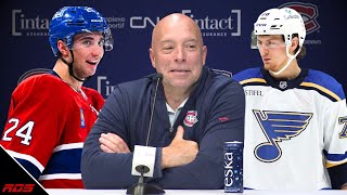 Bilan de Kent Hughes sur l'échange de Zachary Bolduc