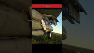 F-14 Tomcat Takes Flight: Epic Landing Gear Retraction! #aviation #viralvideo #shorts