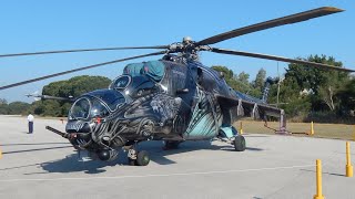 Mil Mi-24 Hind Czech  Air Force low pass #helicopter #milmi #czech