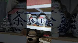 早期火爐，喜字罐，青花纏枝紋罐，0927305125漢閣普洱藝品雜七雜八，台南市永康區崑大路131號0933365556