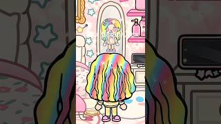 I'm Ugly But My Magic Mirror Deceives me That Im Beautiful😱🥺💘 #tocaboca #tocalifeworld #shorts