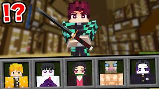 A world where "Demon Slayer" characters are trapped in the Infinity Castle!? [Minecraft] [Demon S...
