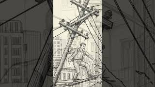 Did you know?... #PowerLineHistory #DeathWires #DidYouKnow  #UrbanHistory #AmericanInnovation