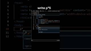 how to add multi cursor in one click #html #css #js #shortvideo #shorts #webdevelopment