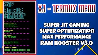 VIP TERMUX MENU NO ROOT | ENABLE ULTRA GAMING PERFORMANCE | HOW TO OVERCLOCK CPU & GPU WITHOUT ROOT