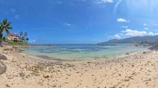Seychellen - Mahe - Beach Cotton - Strand - 360° 4K