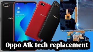 Oppo A1k tech not working/ tech replacement oppo A1k #oppo #repair