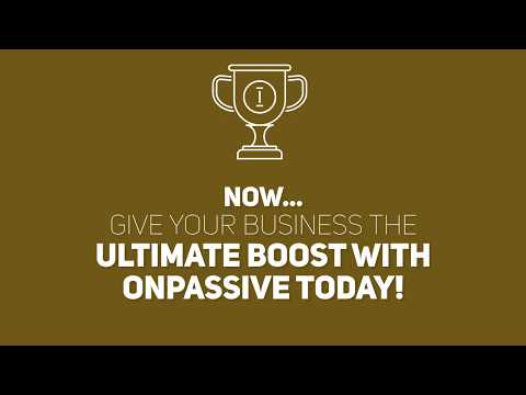 ONPASSIVE  review Expected Results with your online business
